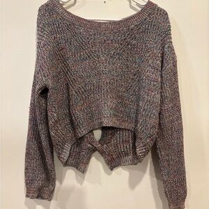 Express Multicolor Knit Women's Sweater